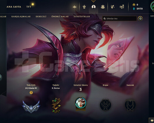 TR Silver 3 | 1 Kostüm - 21 Hero | LoL Hesap