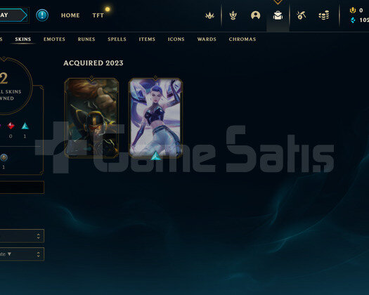 EUW Unranked | 2 Kostüm - 27 Hero | LoL Hesap