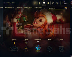 TR Unranked | 34 Hero - 3 İade Hakkı| LoL Hesap