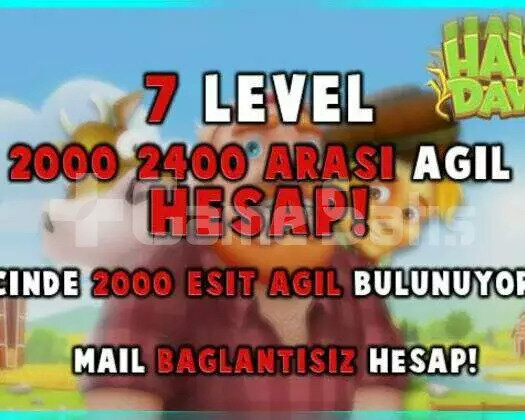 7 LEVEL 2000/2400 ARASI DEPO İÇİ AĞIL DOLU
