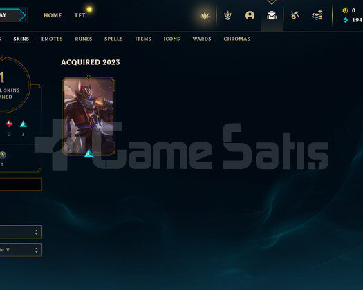EUW Unranked | 1 Kostüm - 22 Hero | LoL Hesap
