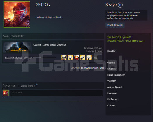 CSGO PRIME | RANK ACIK | YESIL FAKTOR MAGAZA TR