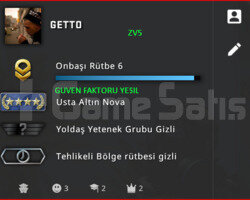 CSGO PRIME | RANK ACIK NOVA 4 | YESIL FAKTOR
