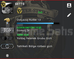 CSGO PRIME | RANK ACIK | YESIL FAKTOR + MADALYA