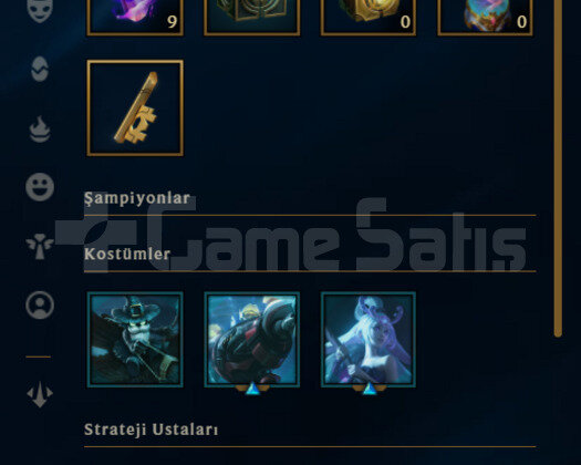 TR Unranked | 22 Hero - 3 İade Hakkı| LoL Hesap