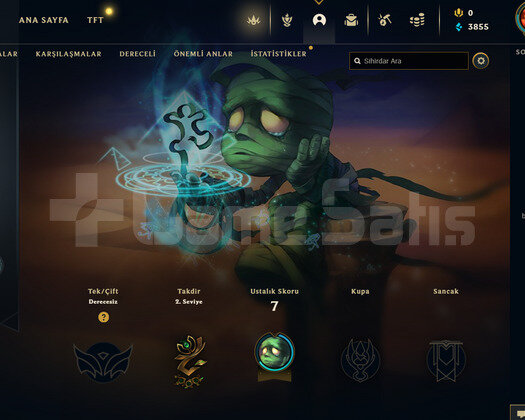 TR Unranked | 22 Hero - 3 İade Hakkı| LoL Hesap