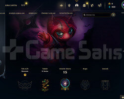 TR Unranked | 1 Kostüm - 22 Hero |LoL Hesap
