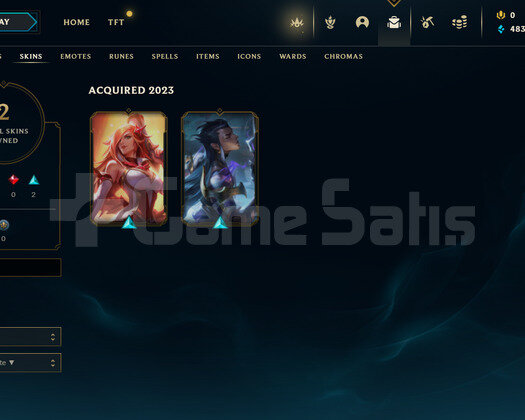 EUW Unranked | 2 Kostüm - 23 Hero | LoL Hesap
