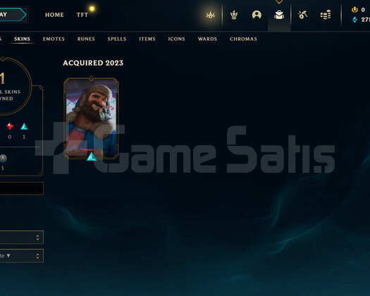 EUW Unranked | 1 Kostüm - 22 Hero |LoL Hesap