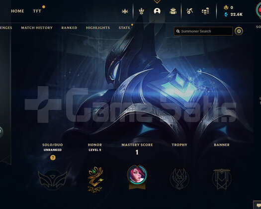 EUW Unranked | 1 Kostüm - 22K Mö | LoL Hesap