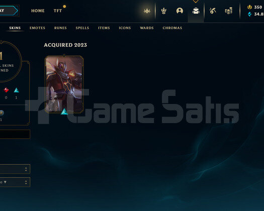 EUW Unranked | 350 Rp - 34K Mö | LoL Hesap