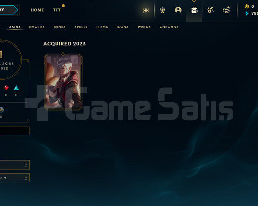 EUW Unranked | 1 Kostüm - 24 Hero | LoL Hesap
