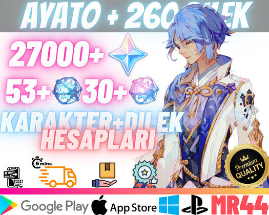 EU | MR44 Ayato + 260Dilek - 27000Köken 53+30Yazgı