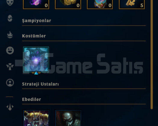 TR Unranked | 20 Hero - 12K Mö | LoL Hesap