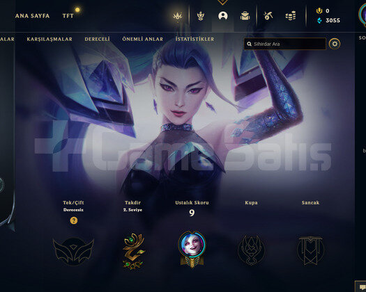 TR Unranked | 1 Kostüm - 25 Hero | LoL Hesap