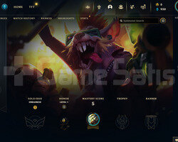 EUW Unranked | 1 Kostüm - 34 Hero | LoL Hesap
