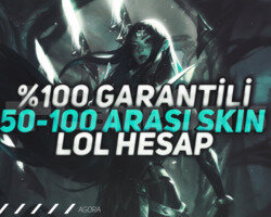 50-850 ARASI SKİNLİ RANDOM HESAP