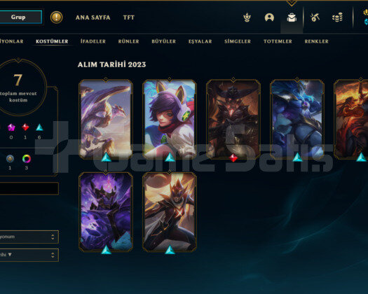 ALTIN 3 60 LVL HANDMADE 7 SKİN TEK MAÇ ATILDI