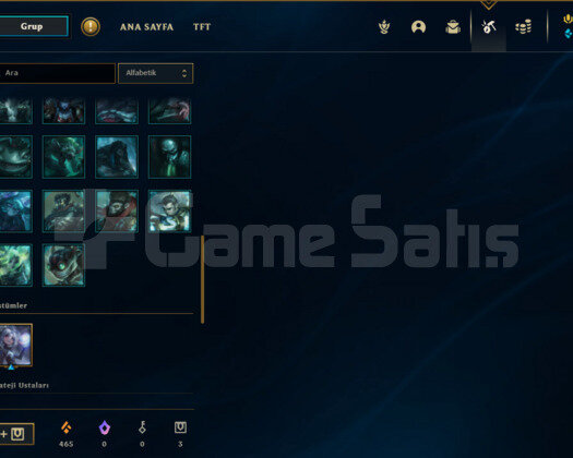ALTIN 3 60 LVL HANDMADE 7 SKİN TEK MAÇ ATILDI