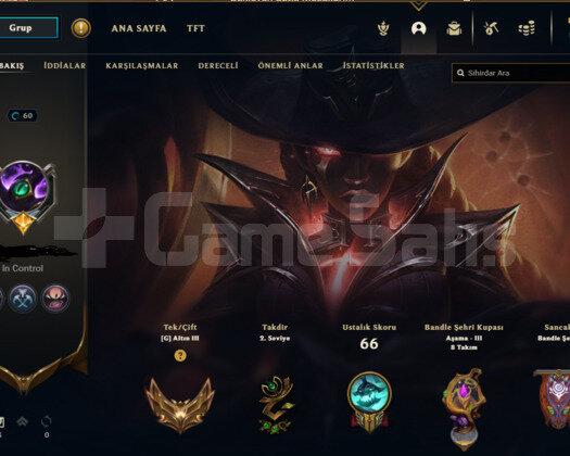 ALTIN 3 60 LVL HANDMADE 7 SKİN TEK MAÇ ATILDI