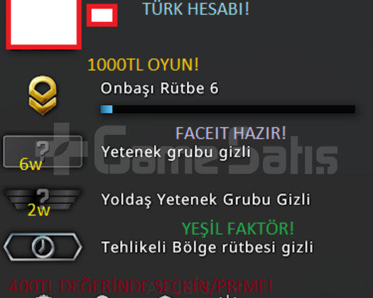 1000TL OYUNLU YEŞİL FAKTÖR TÜRK HESABI