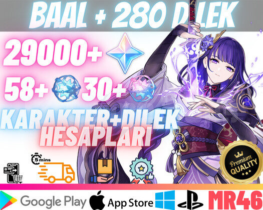 EU | MR46 Baal + 280Dilek - 29000Köken 58+30Yazgı