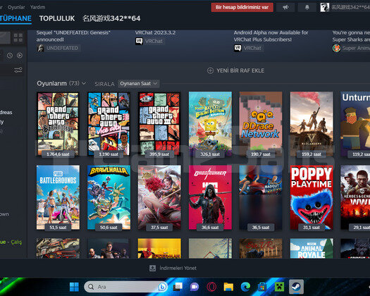 73 Oyunlu Offline Hesap !!