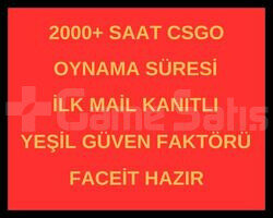 2000 Saat Csgo + İLK MAİL