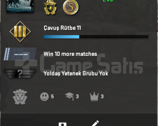 CS2 + CSGO PRİME RANK AÇIK 2 MADALYA YEŞİL FAKTÖR