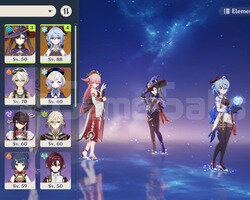 Ar 54 ganyu  ve yae miko 7x5 hesap