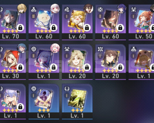 TL53 Seele,T1 Luocha,Welt,Clara,Himeko 6x5