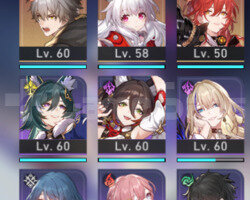 TL53 Seele,T1 Luocha,Welt,Clara,Himeko 6x5