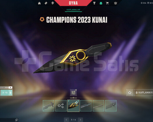 CHAMPİONS 2023 SET VE ONİMARU BIÇAK E-POSTA HESAP
