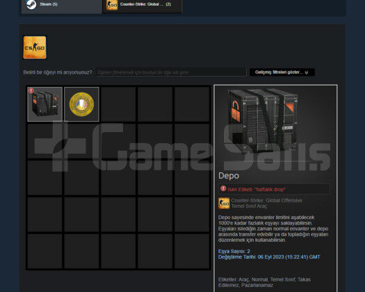 csgo 1 madalyalı nova 2 boş çar