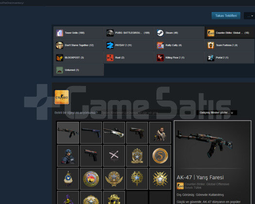 STEAM ULTRA HESAP 100 OYUN