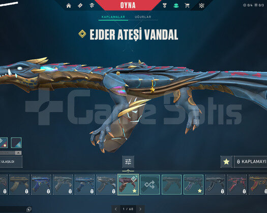 VALORANT EJDER VANDALLI KELEBEKLİ HESAP