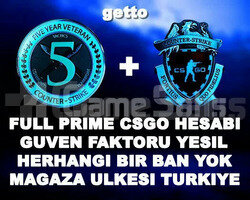 2 MADALYA | PRIME CSGO | MAGAZA TR YESIL FAKTOR
