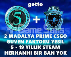 2 MADALYA | FULL PRIME CSGO | GUVEN FAKTORU YESIL