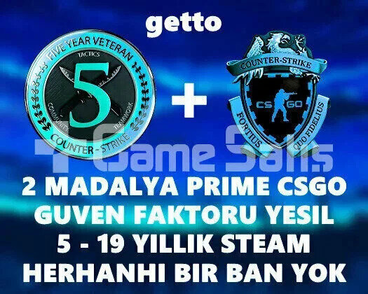 2 MADALYA | FULL PRIME CSGO | GUVEN FAKTORU YESIL