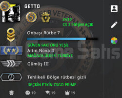 CS2+ CSGO PRİME NOVA 2 YEŞİL FAKTÖR MAĞAZA TR