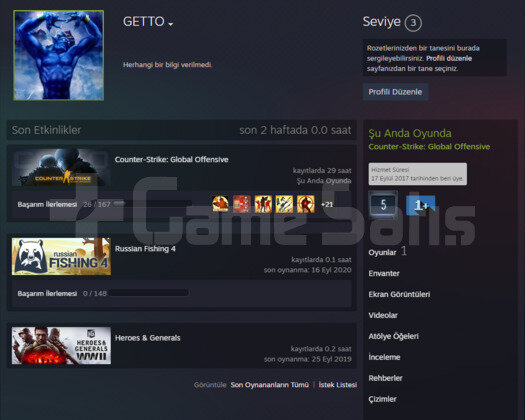 2 MADALYA | CSGO PRIME | MAGAZA TR YESIL FAKTOR