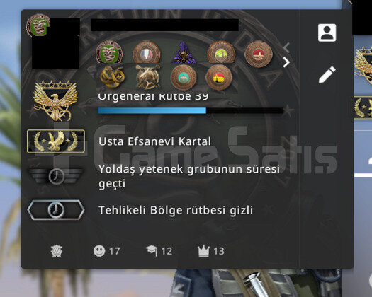 7000 TL STEAM OYUN & 9 MADALYALI & 27 LVL STEAM