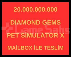 20B Gems Pet Simulator X