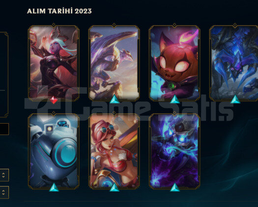 TR Plat Elo 50+ Skinli Dolu Hesap