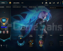 TR Plat Elo 50+ Skinli Dolu Hesap