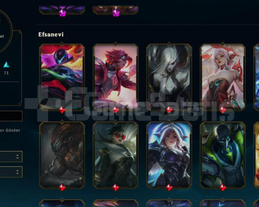 TR EUW / 40-120 LVL / 15-125 ARASI KOSTÜM AÇIKLAMA