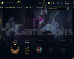 EUW Gold 4 | 1 Kostüm - 25K Mö | LoL Hesap