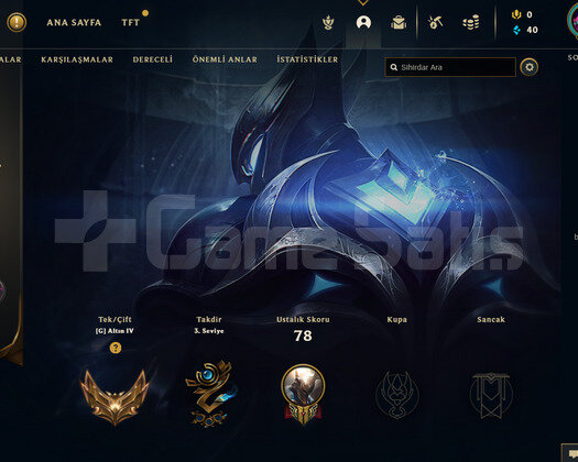 EUW Gold 4 | 6 Kostüm - 47 Hero | LoL Hesap