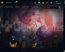 EUW Gold 3 | 4 Kostüm - 50K Mö | LoL Hesap