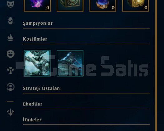 TR Gold 3 | 28 Hero - 12K Mö | LoL Hesap